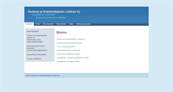 Desktop Screenshot of nuohouslehtinen.fi